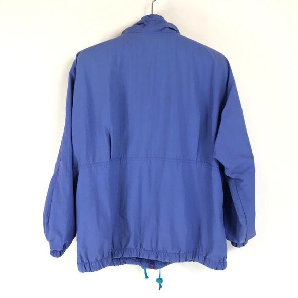 Vintage Pacific Trail Sport Windbreaker Women's Large Full Zip Pockets Lined - Picture 9 of 16